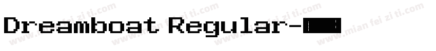 Dreamboat Regular字体转换